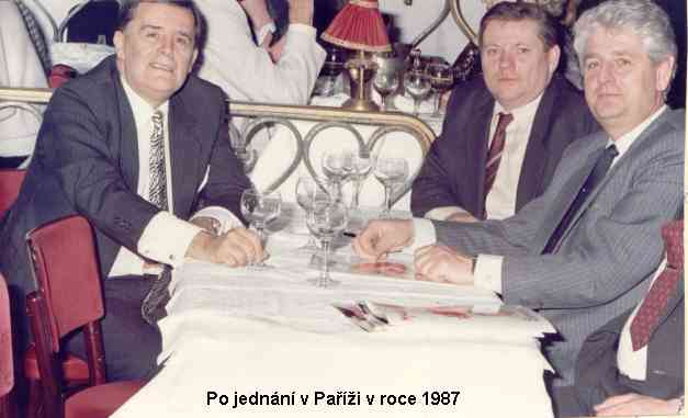 po jednání v Paříži v roce 1987